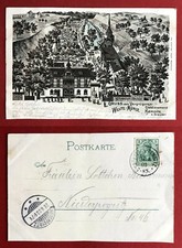 AK DRESDEN Kemnitz 1903 Gruss