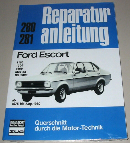 Reparaturanleitung ford escort - reparaturanleitung,