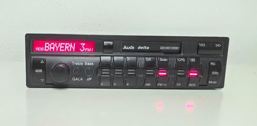 Audi delta kasetten radio - cc,