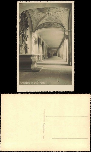 Postcard oberpolitz horní - postcard,
