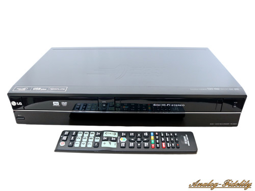 Rc389h vhs dvd recorder - lg,