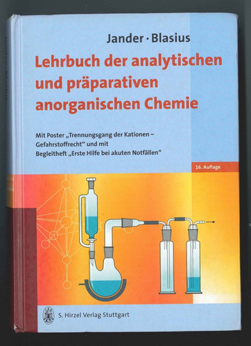 Jander blasius lehrbuch der - blasius:,