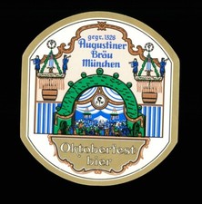 Bieretikett Augustiner Brau München Oktoberfestbier BL67