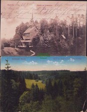 171941 2 AK Rominten Krasnolessje Ostpreußen Kapelle und Glockenturm 1908