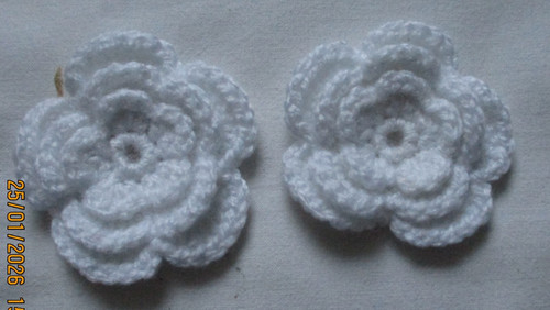 Häkelblumen handarbeit - häkelblumen,