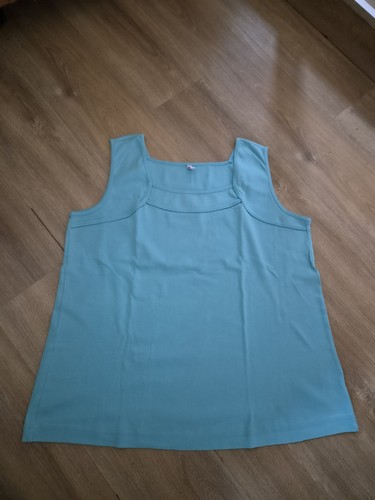 Damen strech top türkis - ,