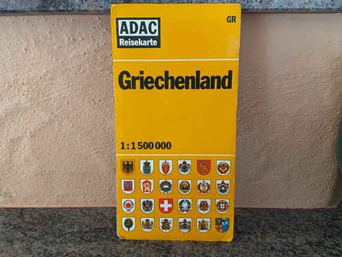 Griechenland reisekarte adac - griechenland,