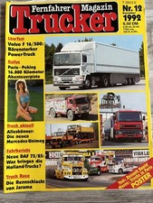 trucker fernfahrer magazin 12/1992
