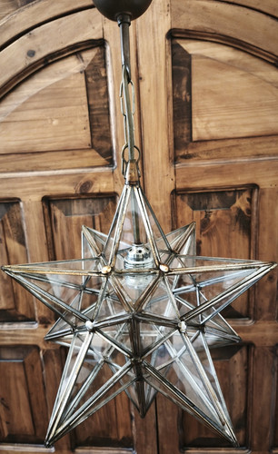 Vintage sternenleuchte glas - vintage,