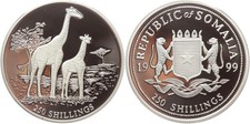 Somalia, 250 Schilling 1999