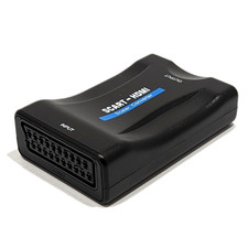 Scart zu HDMI Adapter Converter SCART input HDMI output upscaler 720/1080P