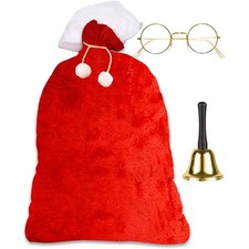 Weihnachtssack, Nikolaussack, Geschenkesack, Weihnachtsmann, groß, 70x110 cm,...