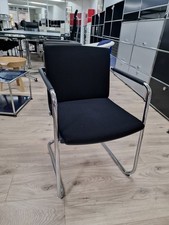 Wilkhahn - Neos 183/3 - Freischwinger - Stoff - Schwarz - A284