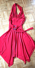 Rotes salsa kleid damen - rotes,