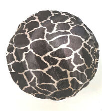 Kissenbezüge Rund Fellimitat Afrika Plüsch Verschieden Größen Ø 40,45,50 cm usw.
