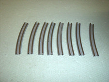 Lego Eisenbahn   Konvolut  12V Stromschienen grau   gebogen  8 Stück