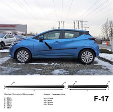 Seitenschutzleisten schwarz