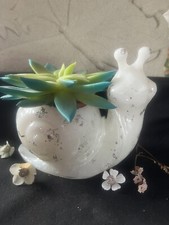 Übertopf Schnecke NEU Resin