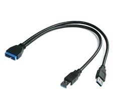 USB 3.0 Adapterkabel 2 USB
