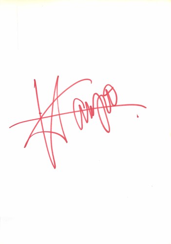 Harpo original autogramm - ,