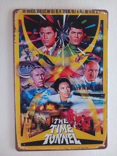 The time tunnel blechschild - the,
