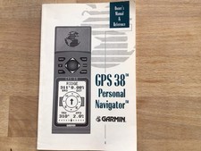 Original owner‘s manual, Handbuch Garmin GPS 38