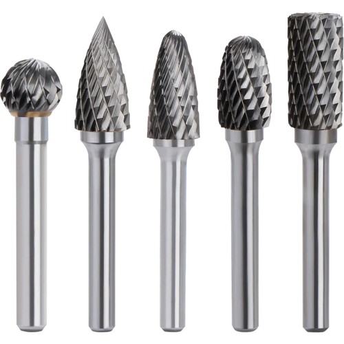 Wolframcarbid fräser set - wolframcarbid, 5