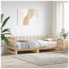 Tagesbett ausziehbar massiv