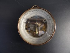 MESSING ANEROID BAROMETER UM