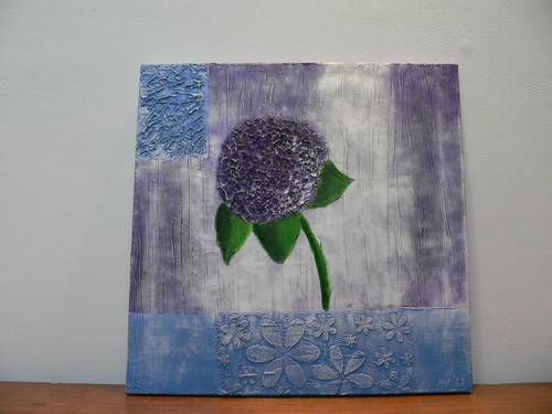 Handgemalt acryl gemälde - acryl,