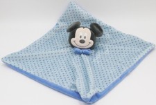 ♥ DISNEY BABY Schmusetuch Schnuffeltuch Mickey Maus mouse blau NEUWERTIG♥