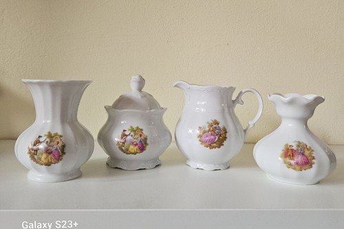 Porzellan barock zuckerdose - barock,