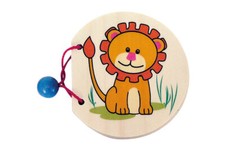 Hess 14301 Holzbuch Bilderbuch "Zootiere" aus Erzgebirge