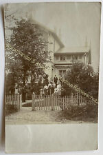 orig. Foto AK Villa Hamburg 1906 Eilbeck
