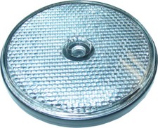 Reflektor, Katzenauge, weiss