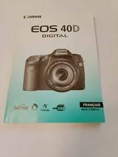 Canon EOS 40D  Bedienungsanleitung Französisch (B92)