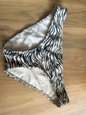 Bikini Bottoms Size Medium Animal Print Hollister Full Holiday Swimwear Briefs M