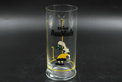 Kleines arschloch cocktailglas - arschloch,