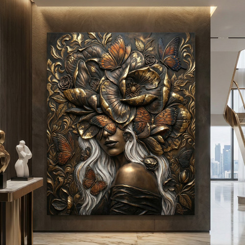 Gold kunst verbindet - kunst,