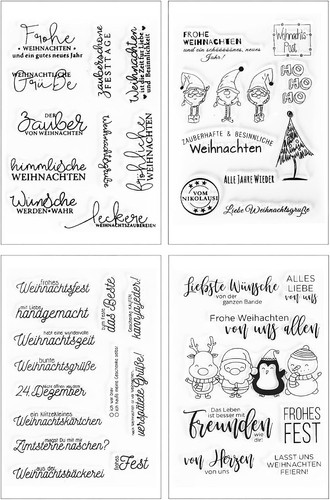 Weihnachtsstempel silikon - weihnachtsstempel,