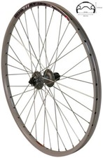 REDONDO 26 Zoll Hinterrad Laufrad WTB Felge Shimano Deore FH-M525 Schwarz Disc