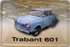 Blechschild 20x30 cm - Trabant