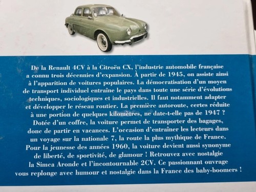Buch auto 2cv 104 simca - auto, r8
