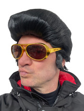 1950s Schwarz Tolle Elvis