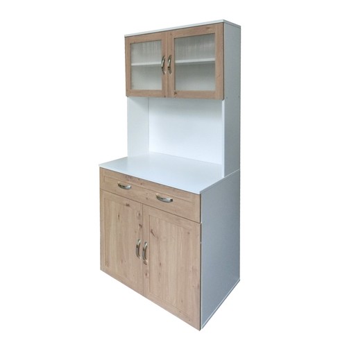 Küchenbuffet mit glasteil - küchenbuffet,