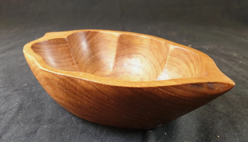 Vintage teakholz blattform - teakholz?,
