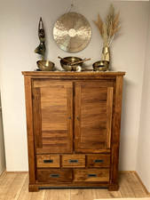 Highboard Sheesham Echtholz