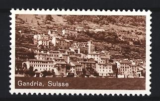 Reklamemarke gandria suisse - gandria,,
