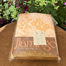 Bettwäsche DDR 4 tlg. Garnitur geblühmt OVP FLAMINGO Eppendorf Ostalgie