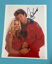 David Hasselhoff + Pamela Anderson  BAYWATCH  - signed, original Autogramm !!!